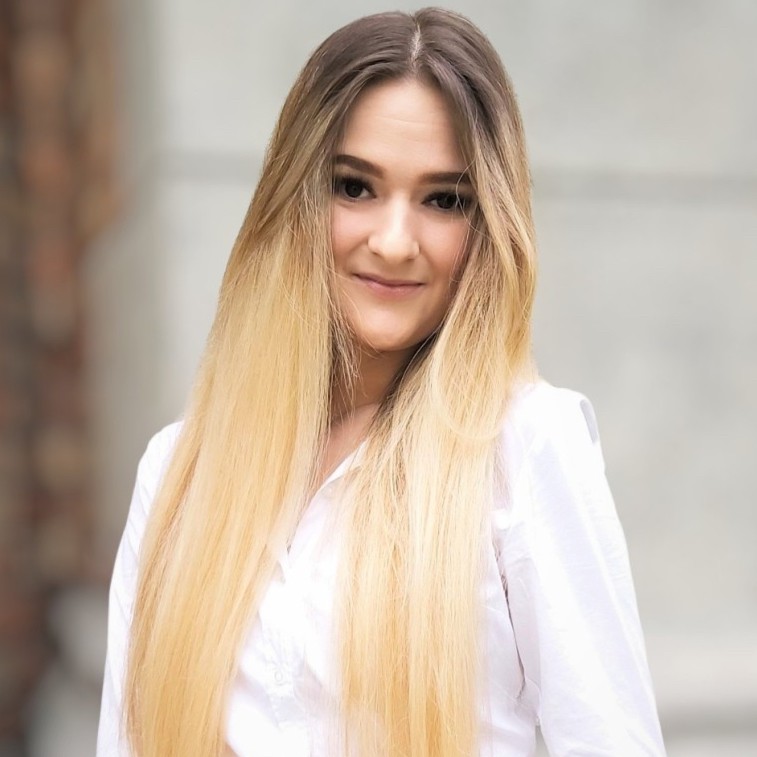 Portrait of Borbála Szilágyi